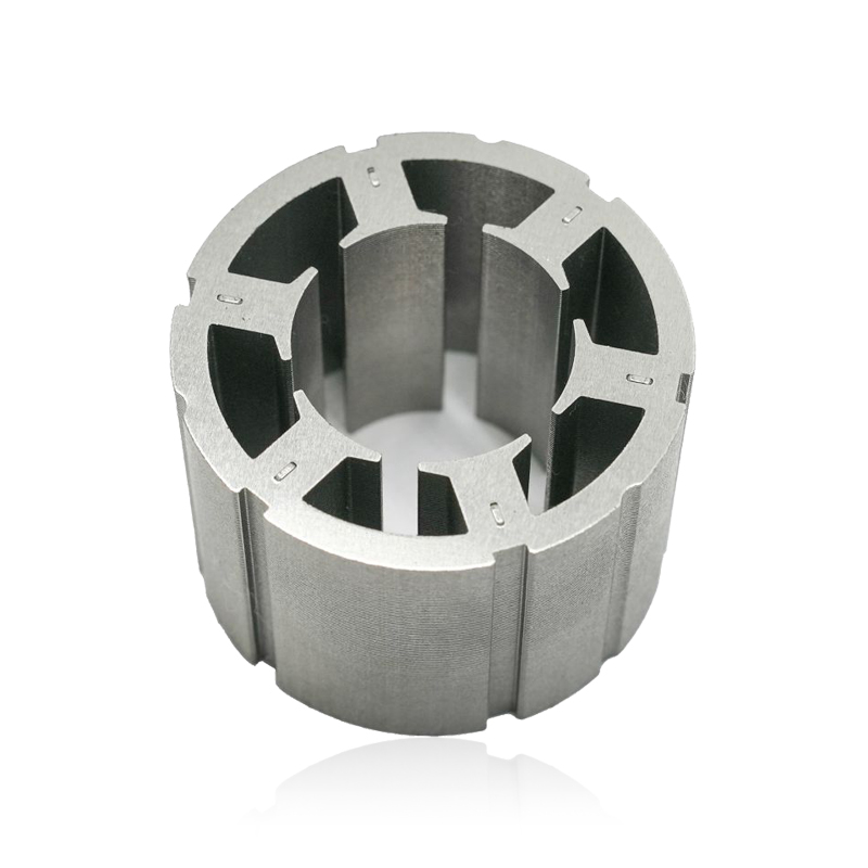 কিভাবে একটি শিল্প ফ্যান স্টেটর কোরের স্তরায়ণ বেধ এডি কারেন্ট লস এবং অপারেশনাল দক্ষতাকে প্রভাবিত করে?